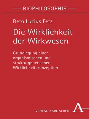 cover image of Die Wirklichkeit der Wirkwesen